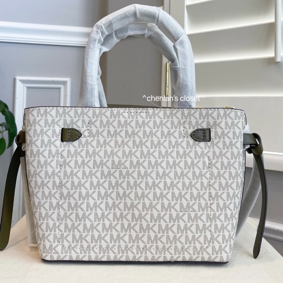 🔥Stunning! Michael Kors Hamilton Belt Small Logo Set - Picture 7 of 14